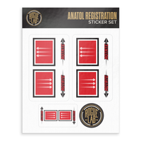 Anatol Registration Sticker Set