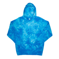 Beyond Death Hoodie Blue Tie Dye