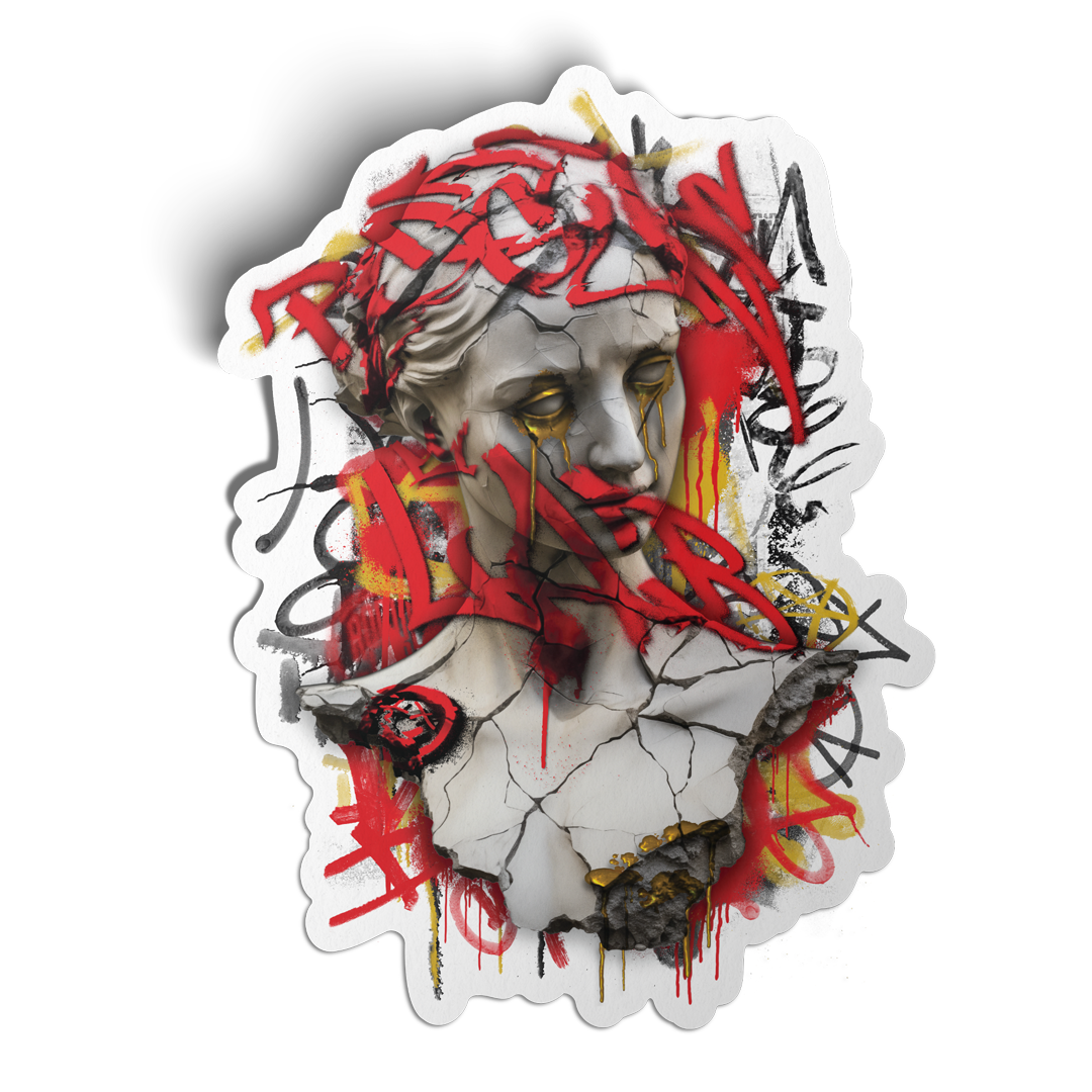 Fractured Muse Sticker