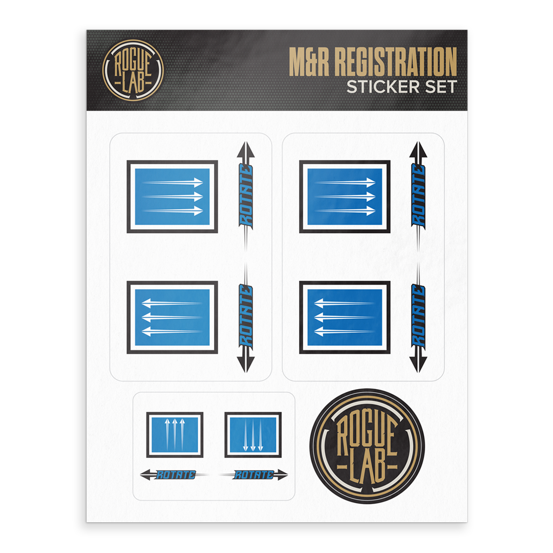 M&R Registration Sticker Set – Rogue Lab