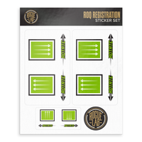Roq Registration Sticker Set