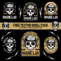Free Skull Logo Vector Pack