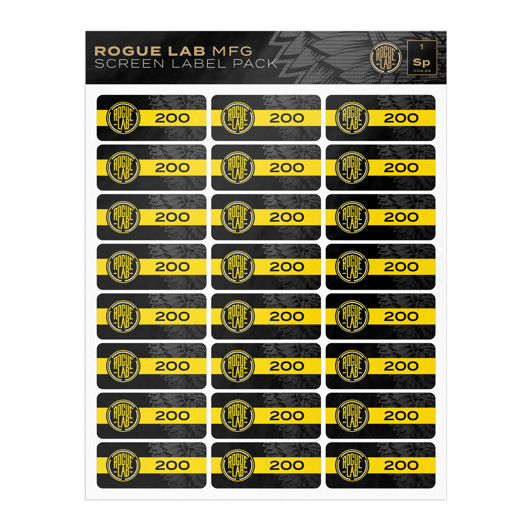 Screen Label Pack