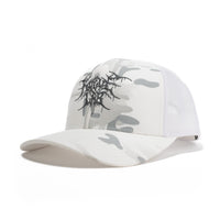 Beyond Death Snapback White Camo