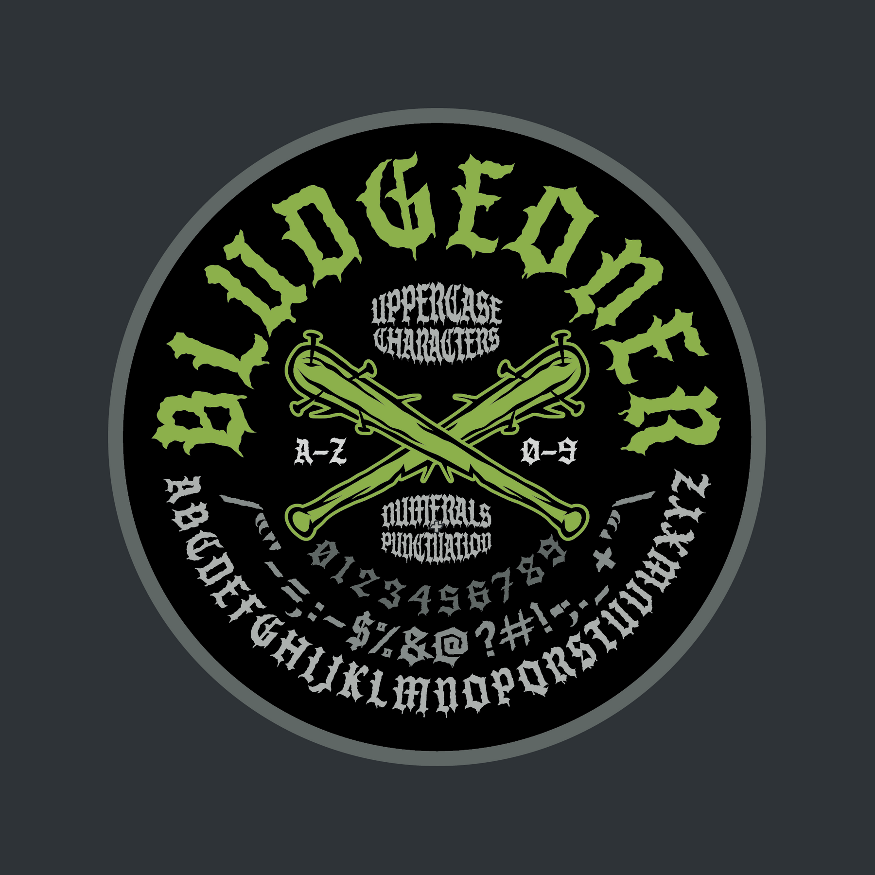 Bludgeoner Font