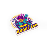 Science Guy Sticker Pink