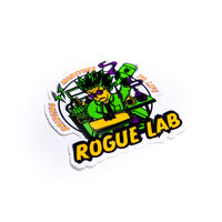 Science Guy Sticker Green